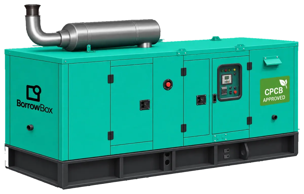 BorrowBox 300 kVA silent canopy generator