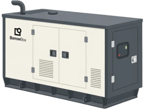 BorrowBox generator at the center of rental, monitoring, fuel and maintenance